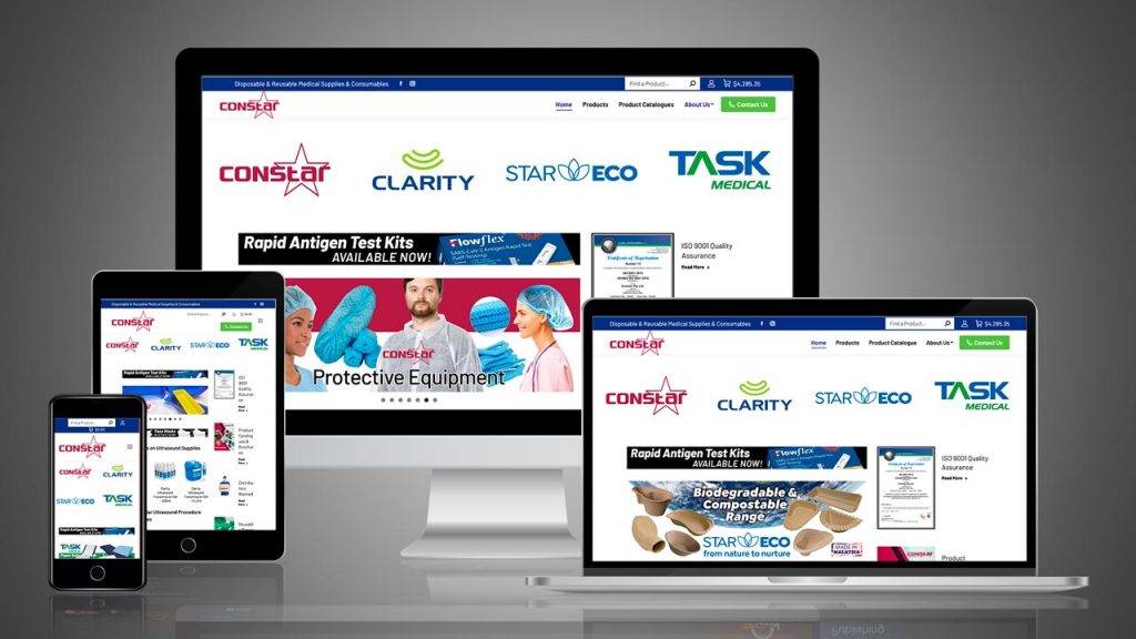 Constar Website on multiple devices