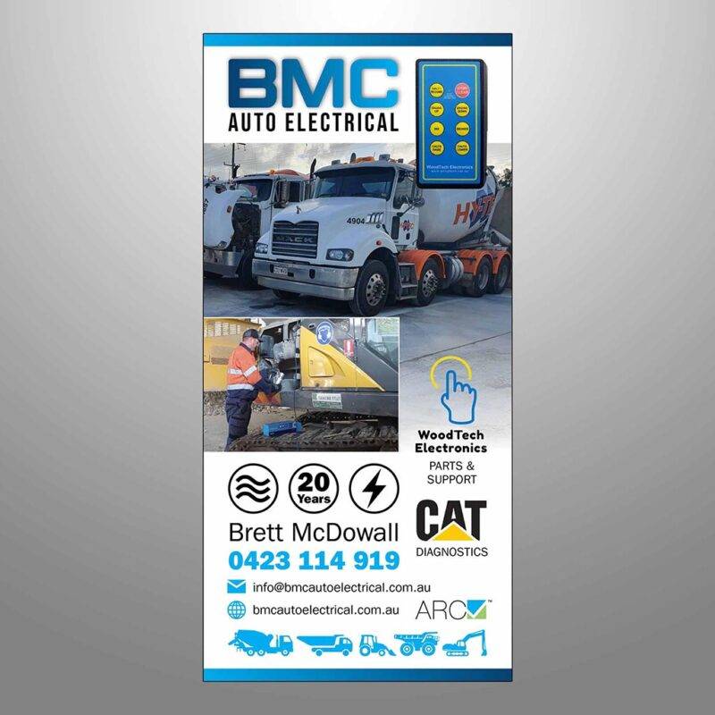 BMC Auto Electrical Flyer Design