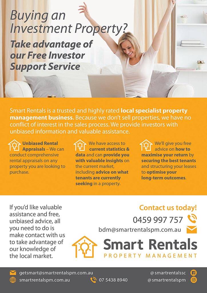 Smart Rentals Property Management A4 Borchure
