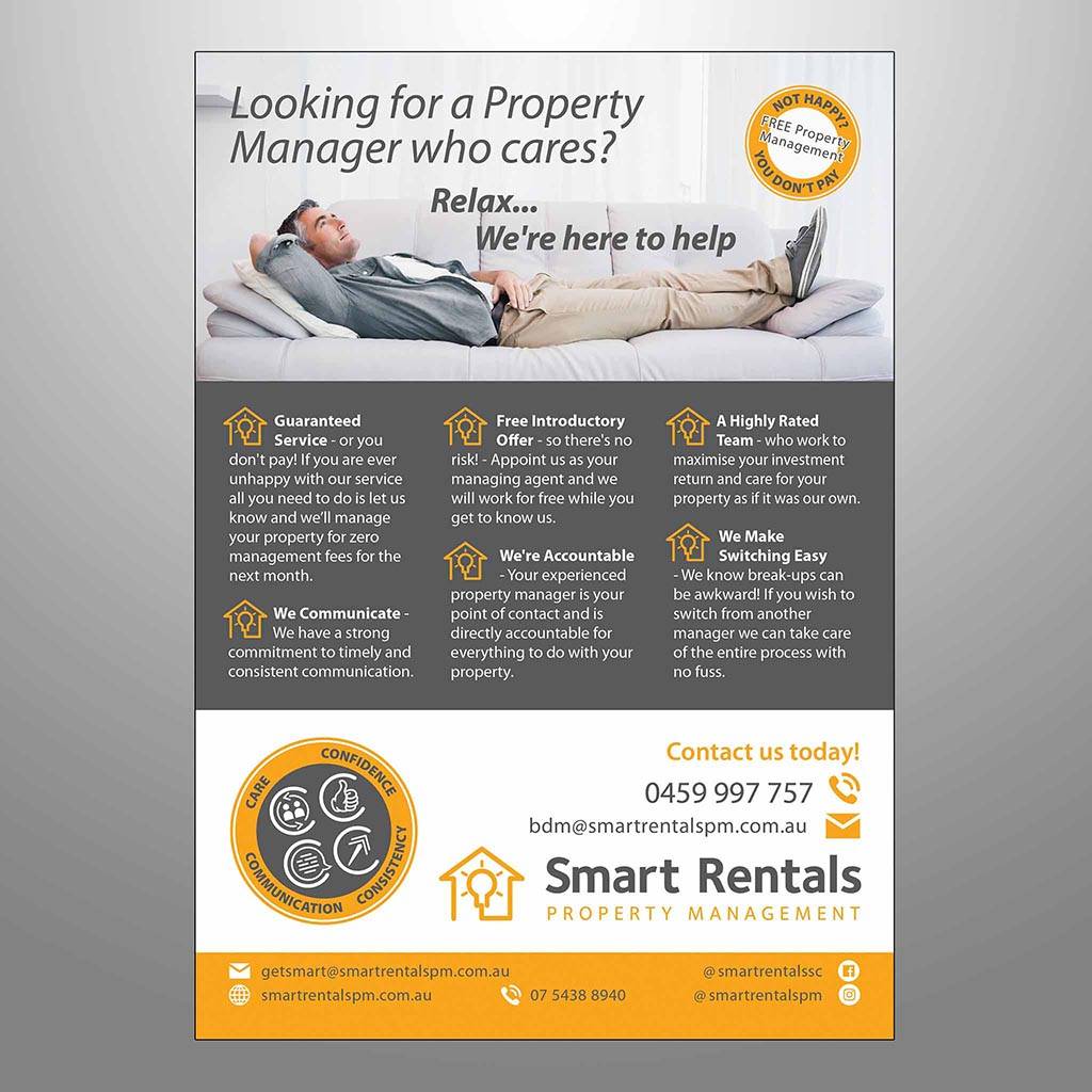 Smart Rentals Brochure Design