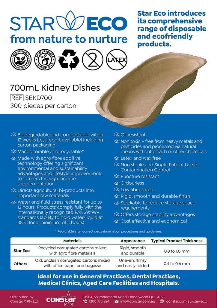 Star Eco Kidney Dishes A4 Infosheet