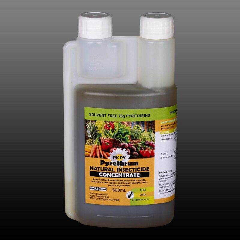 Pyreken Pyrethrum Natural Insecticide Concentrate Packaging