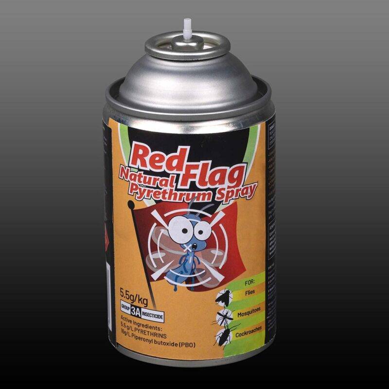 Red Flag Insecticide Packaging